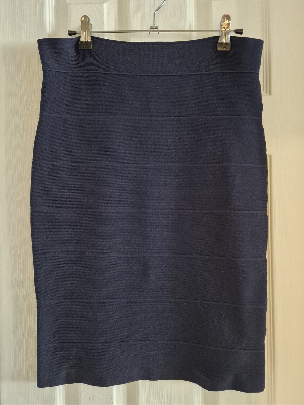 Romeo & Juliet Couture Navy Bandage Pencil Skirt